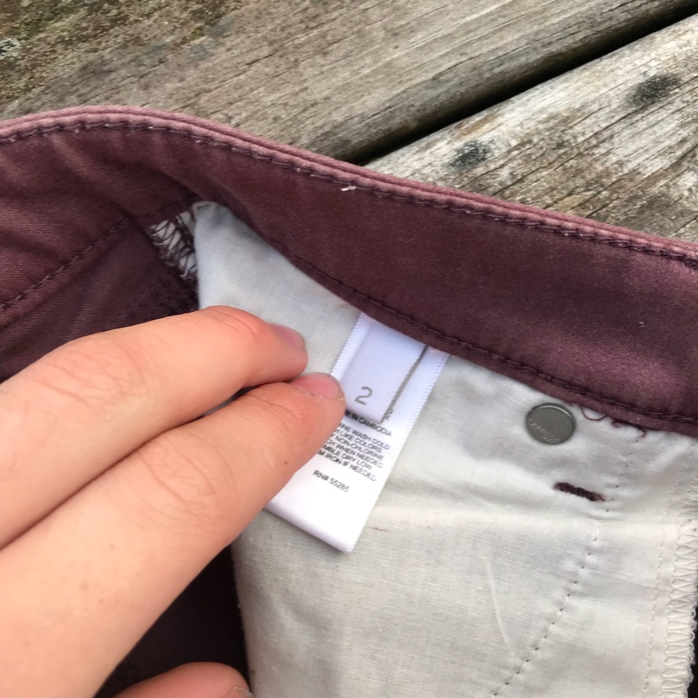 Express Mauve Super Skinnies - Picture 4 of 6